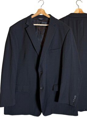 Joseph & Feiss Gold Wool Sport Coat Dinner Jacket Blazer Men's 52L Black Career